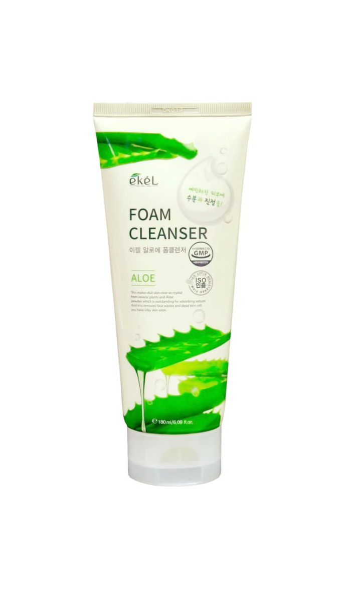 Aloe foam cleanser