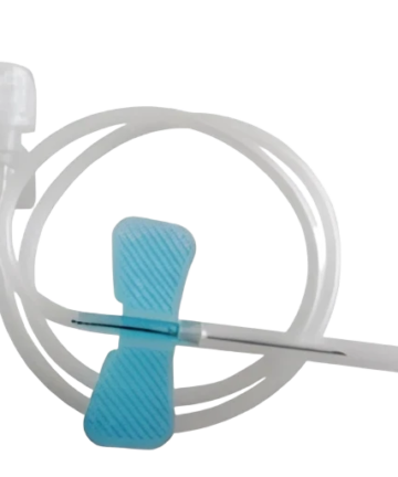 butterfly needle blue 23G