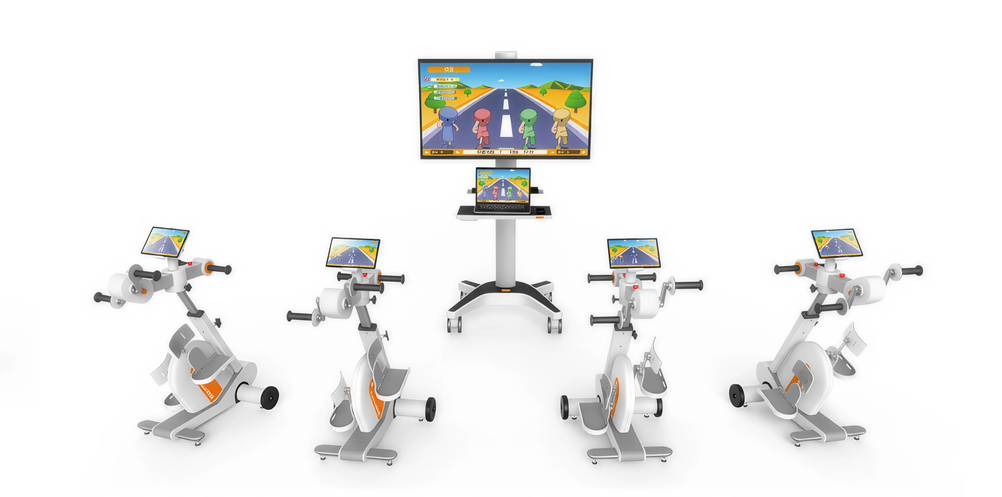 Active passive training Evaluation bike - MTECH