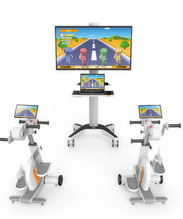 Active passive training Evaluation bike
