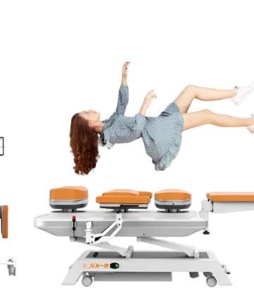 Multi position medical diagnosis bed