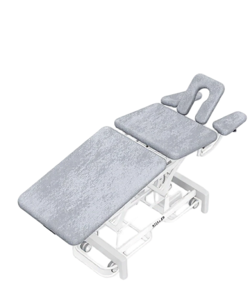 Multi position medical treatment bed