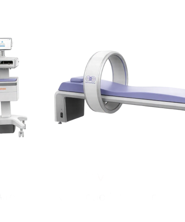 Alternating magnetic field therapy bed
