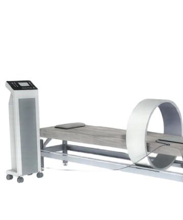 Alternating magnetic field therapy bed